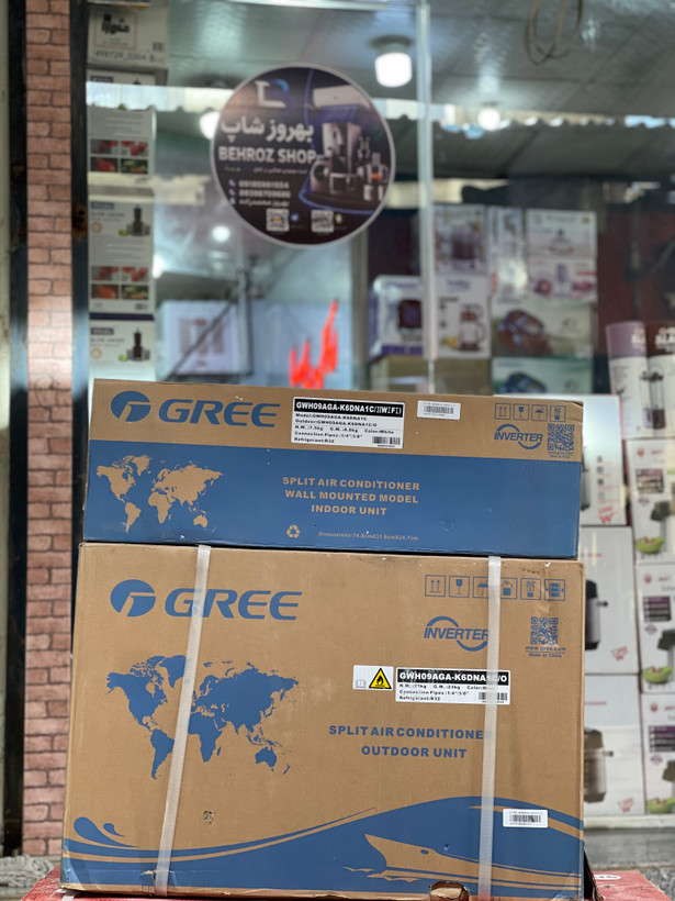 کولرگازی 9000 گری اینورتر GWH09AGA-K6DNAIC