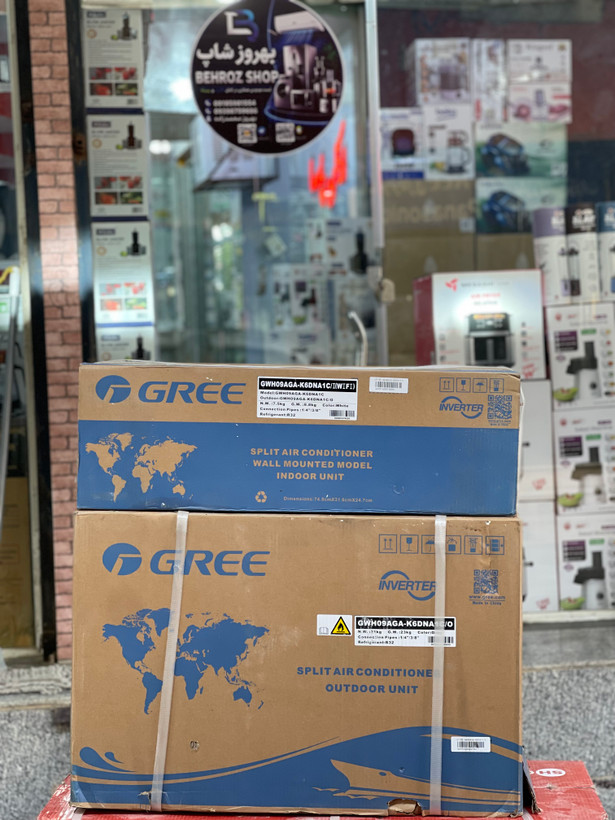 کولرگازی 9000 گری اینورتر GWH09AGA-K6DNAIC
