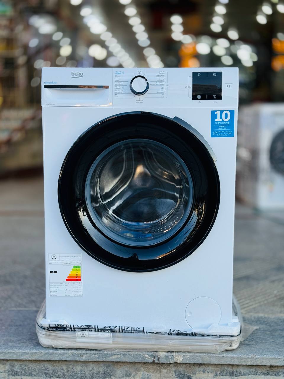ماشین لباسشویی بِکو ۸کیلوگرم سفید WNX08W1200T