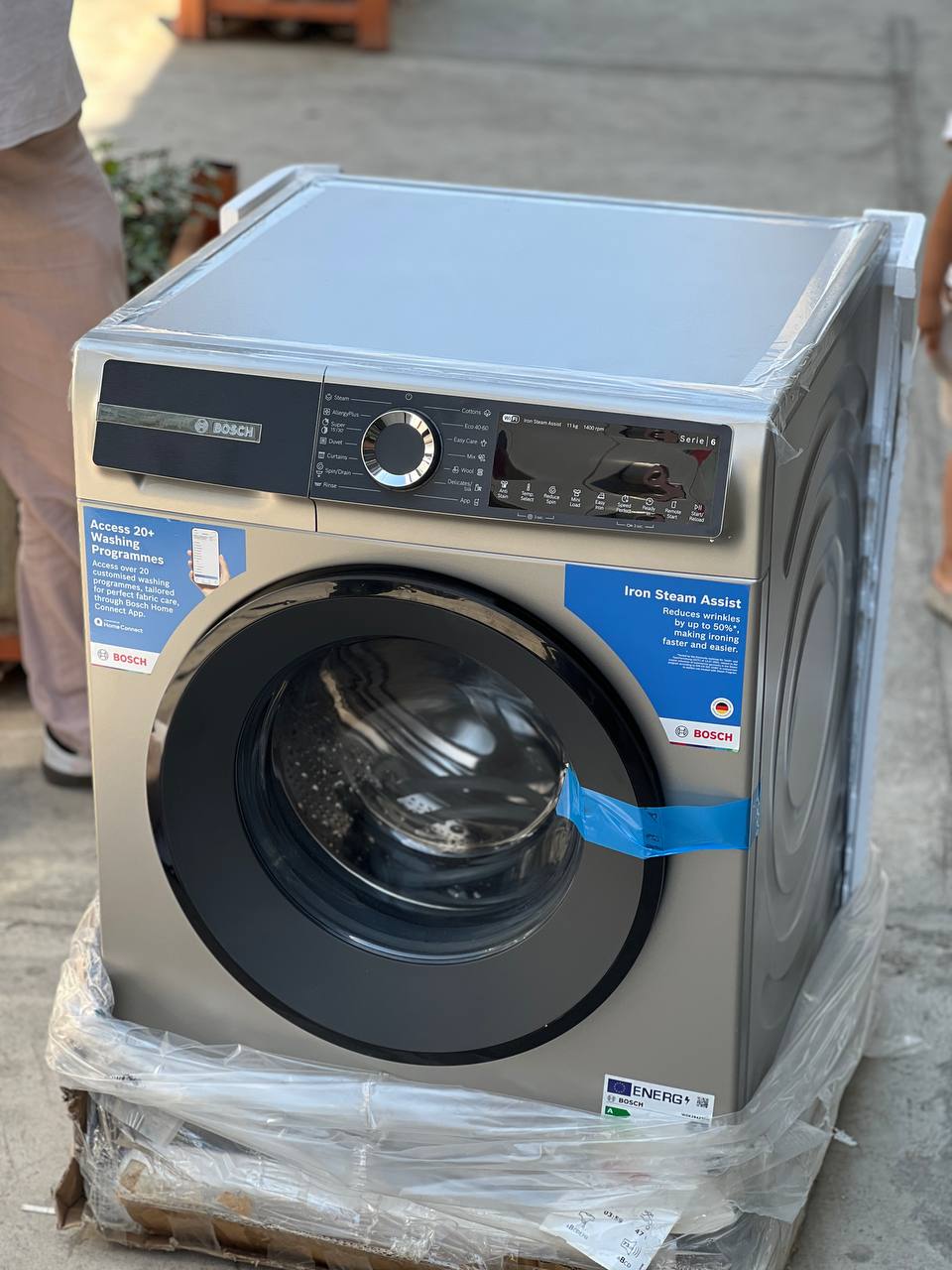 ماشین لباسشویی بوش ۱۱ کیلوگرم WGK264Z0ME/01
