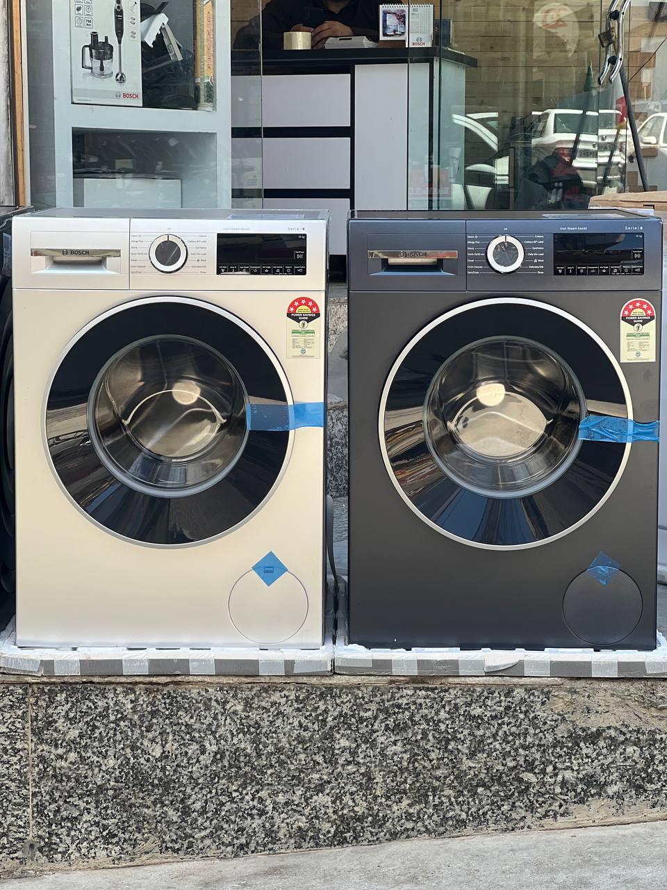 ماشین لباسشویی بوش ۱۰ کیلوگرم سری ۶ مونتاژ هند WGA254ZSIN - WGA254ZPIN