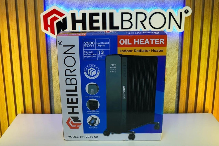 شوفاژ برقی ۱۳ پره هلیروبرون HN-2024-60