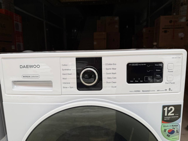 ماشین لباسشویی دوو مدل DWD-GFD14TSD / DWD-GFD14TDW
